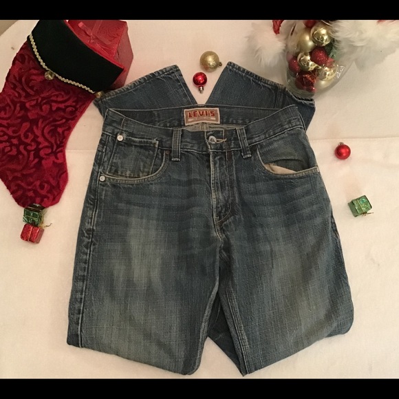 “LEVI’S”  513 Men’s -Slim Straight-blue jeans. - Picture 1 of 6